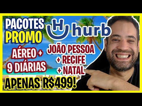 OPORTUNIDADE DO ANO! R$499 - PACOTE JOÃO PESSOA + RECIFE + NATAL 9 DIÁRIAS + AÉREO!