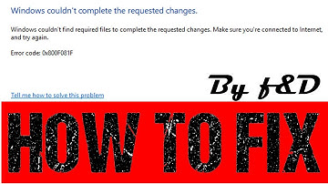 How to fix .NET FrameWork 3.5 Installation Error Code: 0x800F081F, 0x800F0906, 0x800F0907 in windows