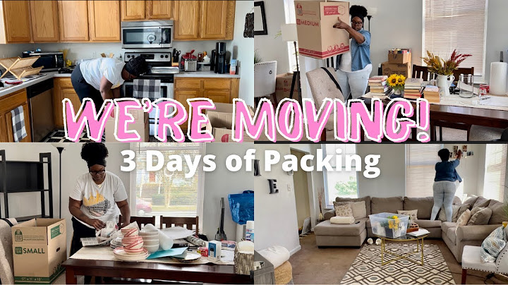 📦 WE’RE MOVING!! | PACK WITH ME 2022 | 3 DAYS OF PACKING