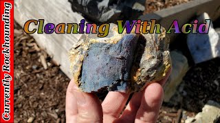 Cleaning Petrified Wood With Acid