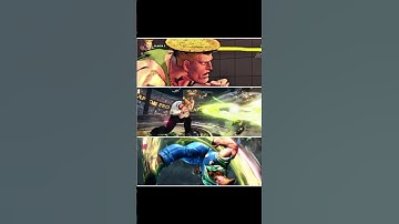 street fighter Guile critical art