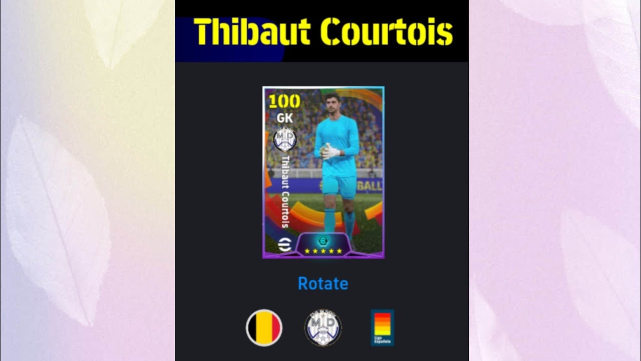 New 101 Thibaut Courtois Best In game performance training guide.