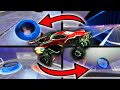 ROCKET LEAGUE BUT WHEN YOU SCORE THE MAP CHANGES