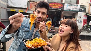 Trying Delhi Street Food 🍛 🥟 🍔🍟