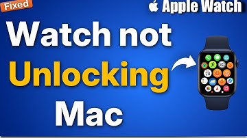 Apple Watch ontgrendelt Mac niet: hoe dit te verhelpen
