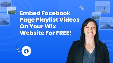 How to embed Facebook page playlist videos on Wix?