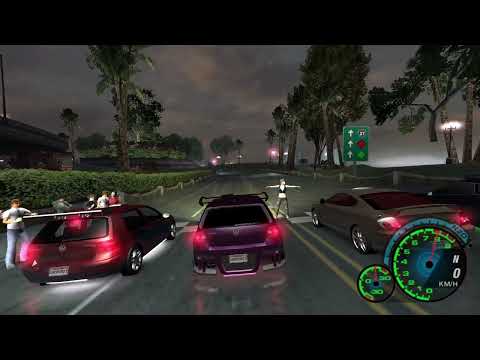 Belac - Be With Me 2009 while playing NFS Underground 2 Golf GTI