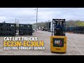 The cat lift trucks electric sitdown counterbalanced forklift