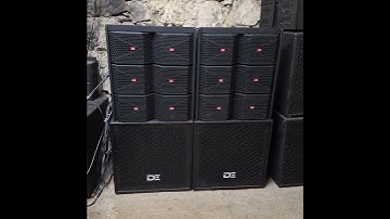 12" sub 2 base 4" mid 2 way 6 line array🔥