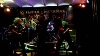 Pyphomgertum - Fear Of Satan (En vivo) - Milicia Infernal