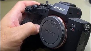 A7RIV Sony Camera Repair replacing a LCD screen A7R Mark 4 faulty ILCE-7RM4 Part 1