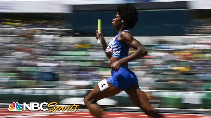 Team USA throws it down in mixed relay to open tra...