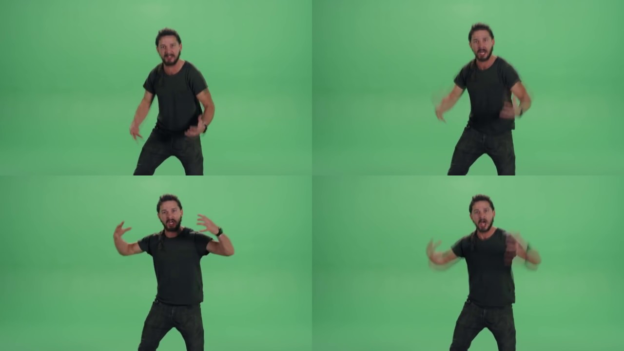 Шайа Лабаф сказал «Просто сделай это» 1 000 000 раз