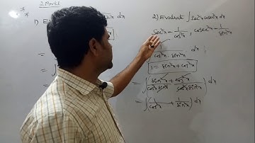 indefinite integrals class 12    inter maths 2b