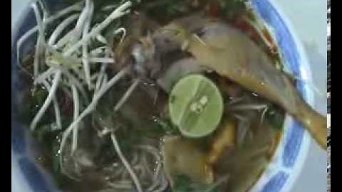 [Đặc sản miền sông nước]: Bún vịt nấu tiêu