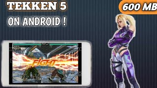 Download Tekken-5 On Android TTT || 100% Working || Psycho Path || screenshot 2