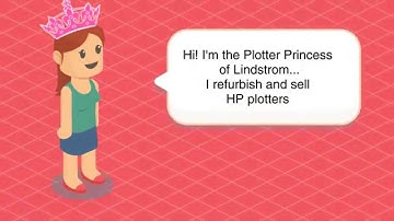 Plotter Princess - HP Designjet 800