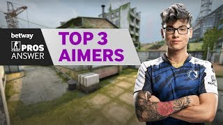 CSGO Pros Answer: Who Are The Top 3 Aimers?