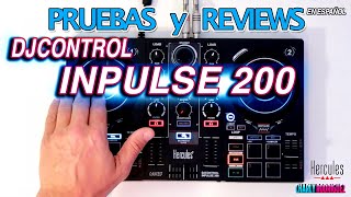 HERCULES DJCONTROL INPULSE 200 (Pruebas Y Reviews) en Español