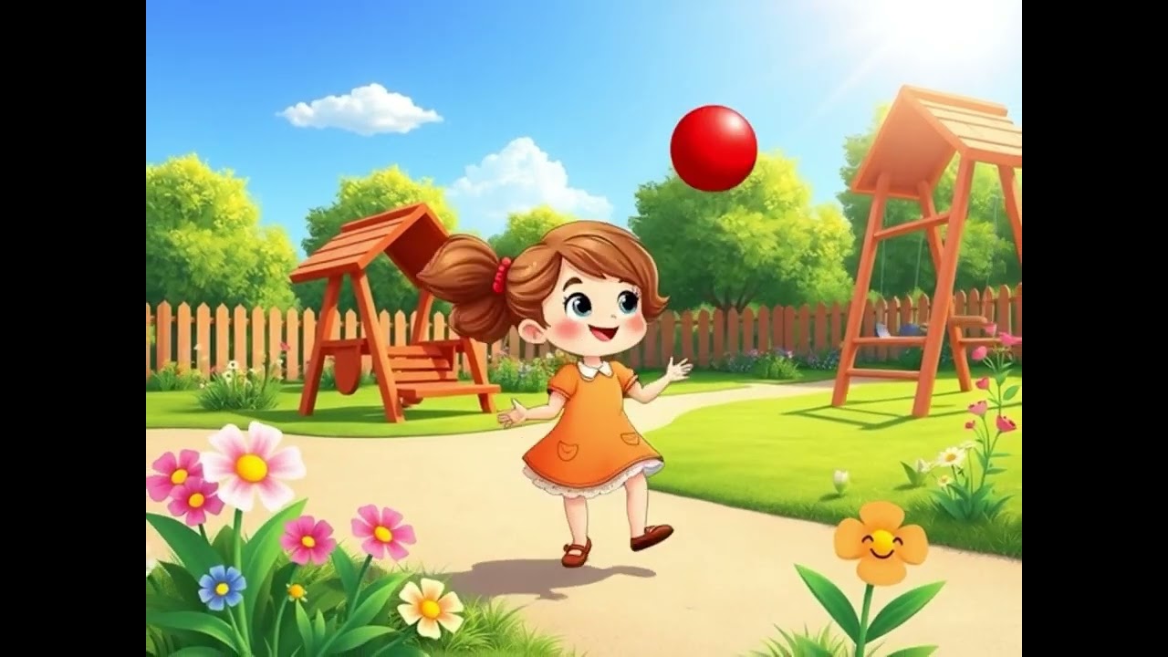 Sharing Is Caring ❤️ | Lilly and the Red Ball | Kids Moral Story