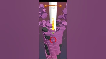 Stack Ball 3D Game | Level 601 | Play #stackball I Game In Fast Speed Stack Ball Game l #shorts