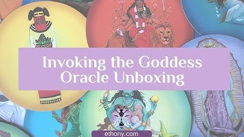 Invoking the Goddess Oracle and Action Unboxing and First Impressions