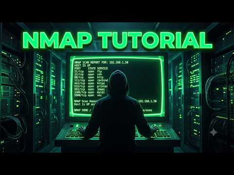 Capa de Nmap Full Tutorial - Network Scanning Explained Step by Step | HNCKER