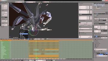 Blender fbx export result