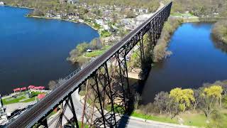 Pont Ferroviaire Tracel, Cap-Rouge,Québec