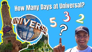 How Many Days Do YOU Need at Universal Orlando?