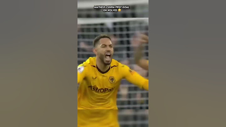 Matheus Cunha First And Last Goal On Wolves 😢 #jesuslovesyou