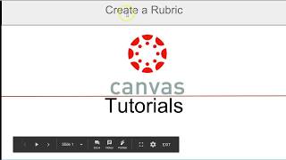 Canvas: Create a Rubric