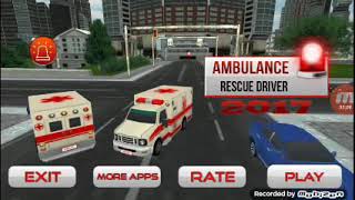 Juego simulador de ambulancia screenshot 1