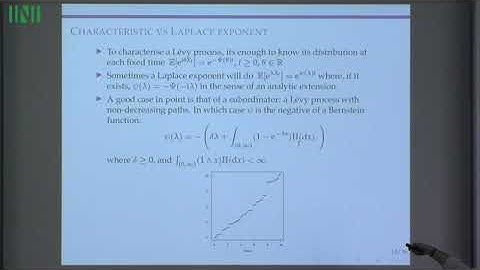 WHTW01 | Prof. Andreas Kyprianou | Wiener-Hopf Factorisations for Levy processes