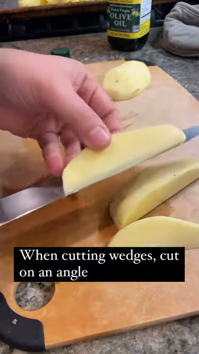 How to Cut Sweet Potatoes - It's a Veg World After All®