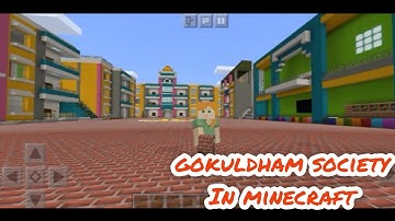 Visiting Gokuldham Society For The First Time In Minecraft