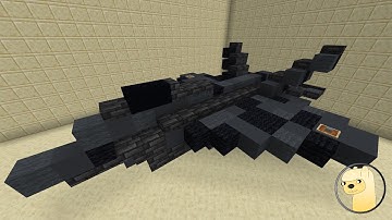 Minecraft - How To Build Transformers 2 - 3 Starscream!