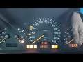 Mercedes W202 C180 Cold start -17.5 °C (ORIGINAL 89000 km)