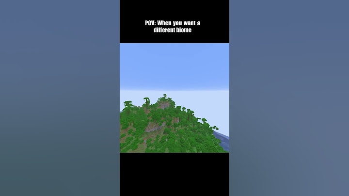 When You Try to Find a Different Biome… ☠️🌲💀 #minecraft #memes #viral