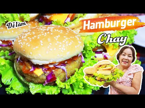 Video: Cách Làm Bánh Burger Chay