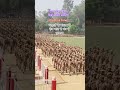 प्लाटूनों के कालम में तेज चाल से मंच से गुजरना #upp #pop #practice #passing #parade #upsi #upp60244