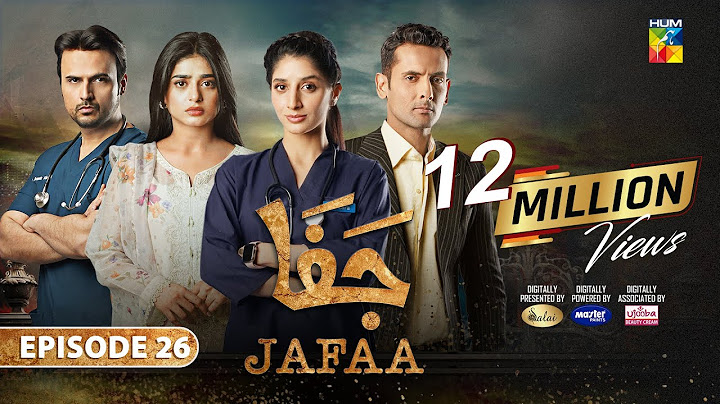 Jafaa - Ep 26 [CC] - 15th Nov 2024 - Sponsored By Salai, Masterpaints & Ujooba Beauty Cream - HUM TV