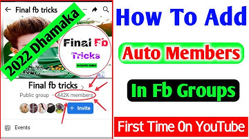 How to add auto members in facebook group 2022 | Facebook group me auto members kesy add krain