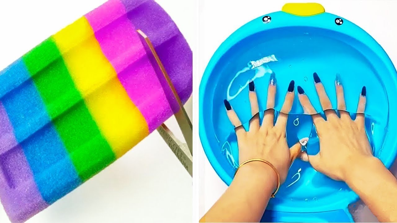 Best Satisfying slime videos in the world | oddly satisfying video ...