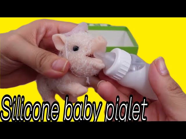 Box Opening of my new silicone baby Piglet 