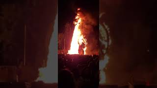 Fantasmic Dragon Burning Down