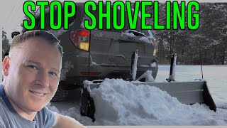 Snowsport + AWD = ПЛУЖНАЯ МАШИНА! | Может ли машина ПАХАТЬ СНЕГ?
