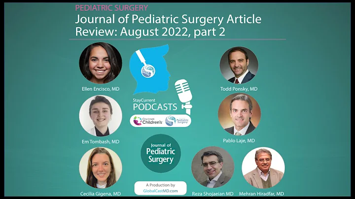 Journal of Pediatric Surgery Article Review: Augus...
