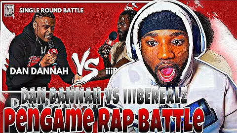DAN DANNAH vs IIIBEREALZ | PenGame Rap Battle 2024 | REACTION