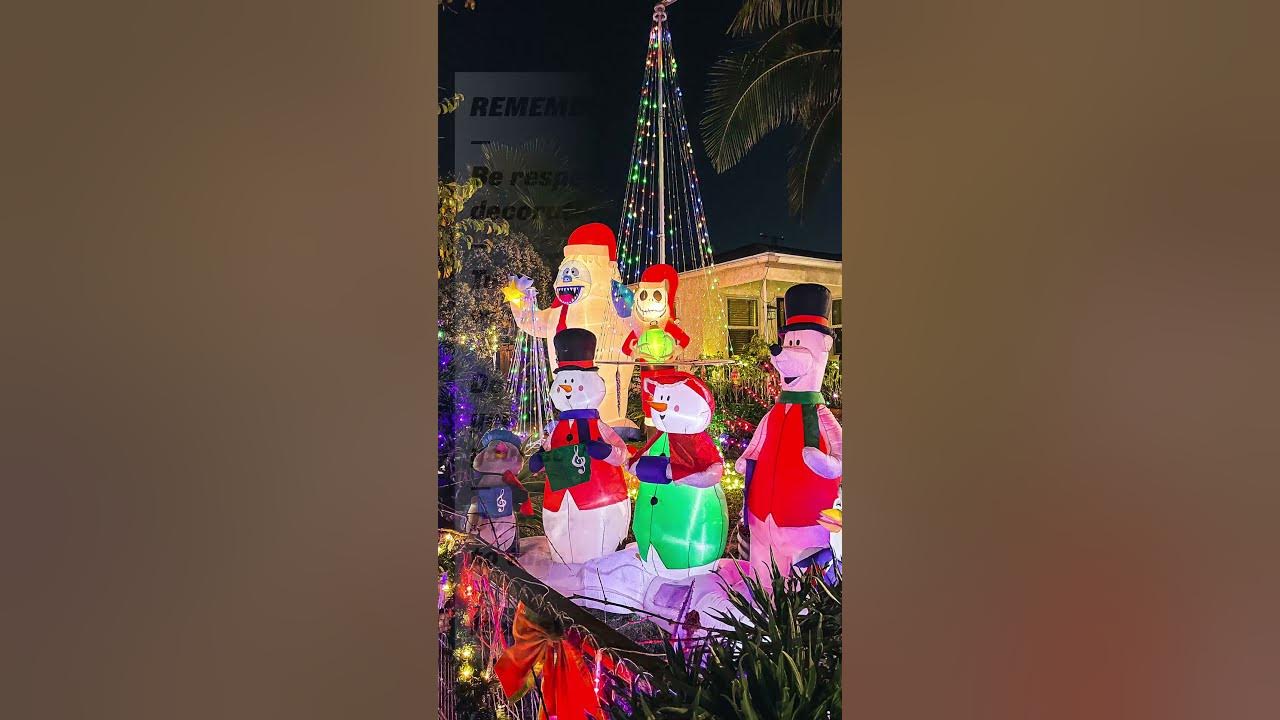 2023 Christmas Tree Circle in Chula Vista starts today. Here are some